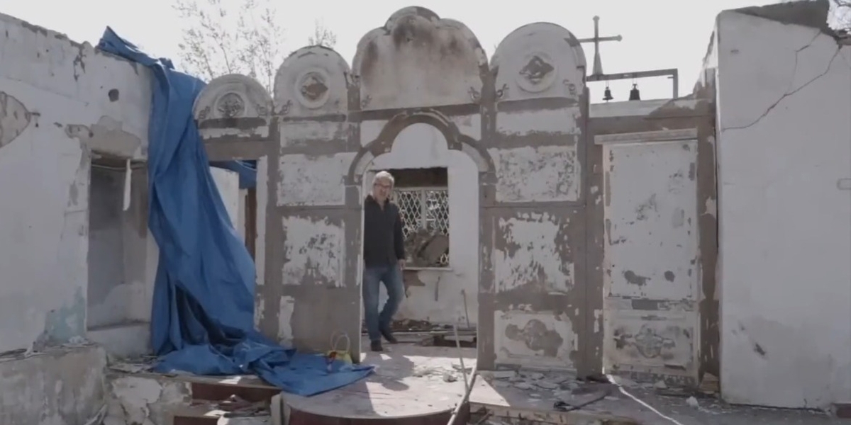 Mais de 700 templos religiosos foram destruídos por forças russas na Ucrânia